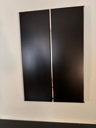 Espejo triple plegable