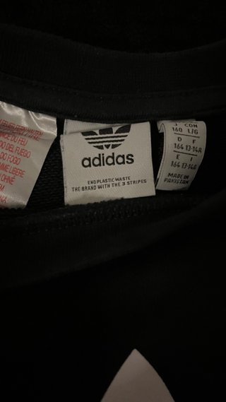 Sudadera Adidas Negra
