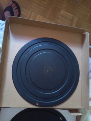 6 Gomas Repuesto Giradiscos Negras