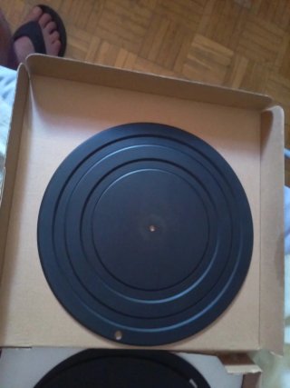6 Gomas Repuesto Giradiscos Negras