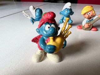 Set 5 Puffi Copyright Peyo Anni 70-80