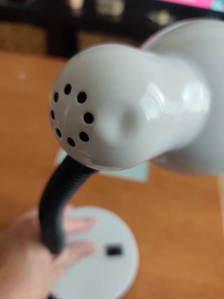 Flexo de escritorio blanco