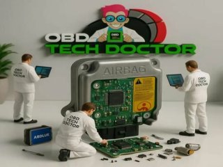 Clonación ECU Airbag  Crash data  Reniciar mudolos