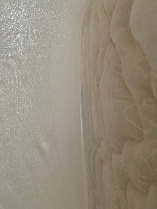 Colchón con protector de tela 90 cm x 190 cm