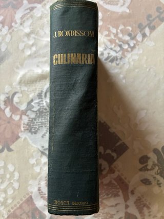 Libro Culinaria