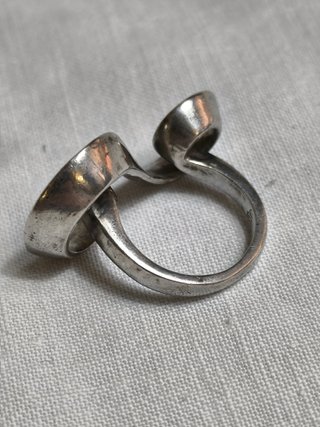 Anillo Plata 925 Diseño Ondulado