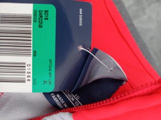 Chándal Nike niño gris y rojo
