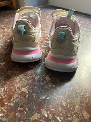 Zapatillas Tenthgirl Niña Beige y Rosa