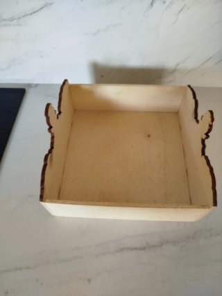 2 Cajas de Madera Decoradas