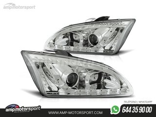 FAROS DELANTEROS LUZ DIURNA LED PARA FORD FOCUS MK2
