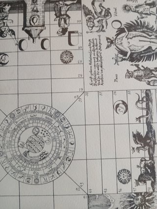 Juego de parchís antiguo enmarcado
