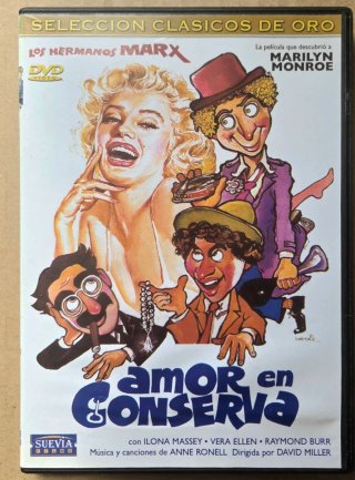 DVD Los Hermanos Marx - Amor en Conserva