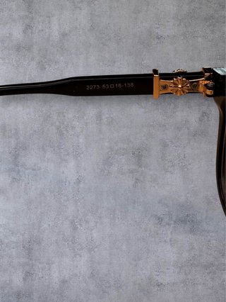 Occhiali Chrome Hearts Neri e Oro