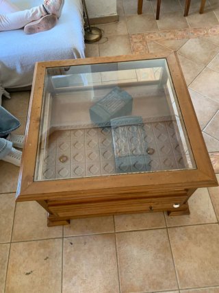 Mueble rústico madera maciza