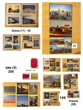 Postales Europa ( varios países )