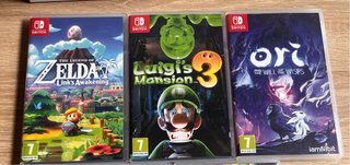 Nintendo Switch OLED + 3 Juegos