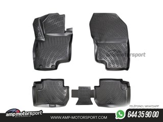 ALFOMBRILLAS DE GOMA RIZLINE PARA MITSUBISHI OUTLANDER 2012-2015