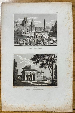 Siglo XIX, 16 grabados de arquitectura clásica