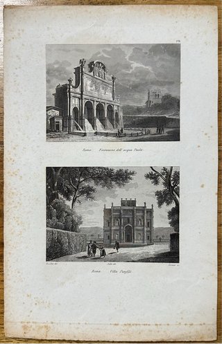 Siglo XIX, 16 grabados de arquitectura clásica
