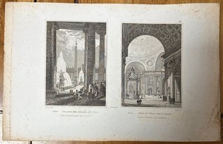 Siglo XIX, 16 grabados de arquitectura clásica