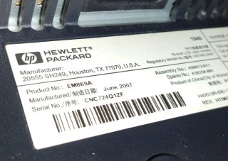 Monitor HP L1940T 19 LCD