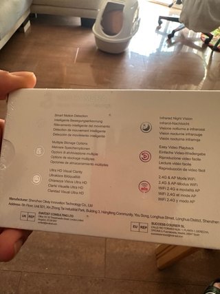 Mini Cámara de Seguridad WiFi B
