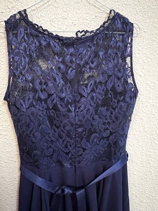 Vestido fiesta azul