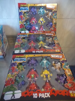 Pack 3x Stretch Squad Minis Juguetes