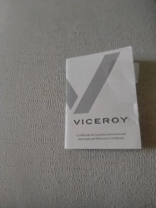 Reloj Viceroy hombre negro y acero