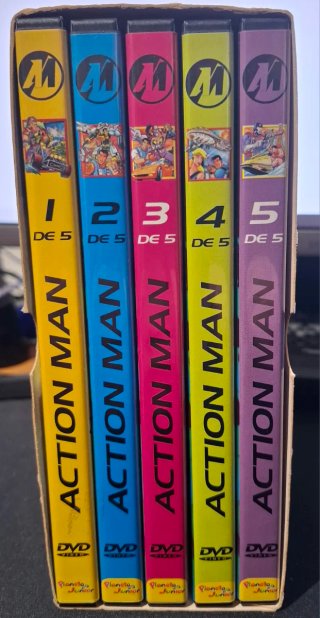 Action Man (1995) 5 DVDs 24 capítulos
