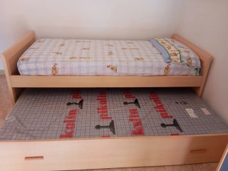 Cama nido y muebles a estrenar