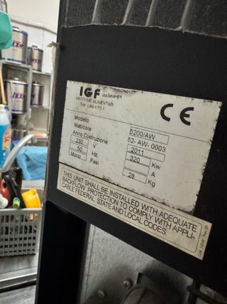 Macchina per cubetti di ghiaccio IGF