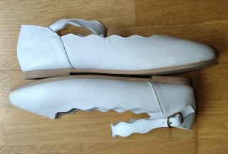 Zapatos comunión niña blancos