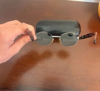 Occhiali da sole Gucci rotondi