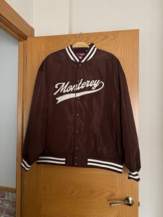 Cazadora Beisbolera Levi's Marrón Chocolate unisex
