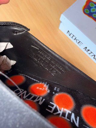 Nike Mind Talla 44 Negro Naranja
