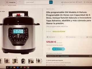 Olla Robot Cecotec Modelo H
