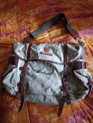 Borsa da viaggio Machu Picchu Beige/Marrone