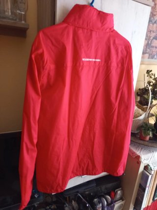 Cortavientos chubasquero Ferrari Rojo