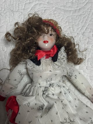 Muñeca porcelana vintage años 70-80