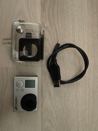 GoPro Hero 3+ Plata + Carcasa