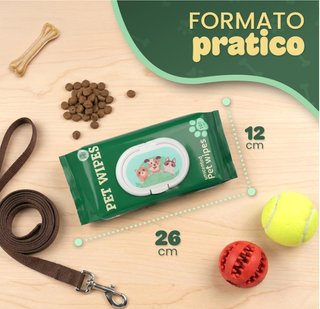 Salviette per Cani Senza Profumo e Alcol