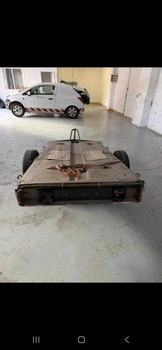 Vendo  remolque de motos, con papeles
