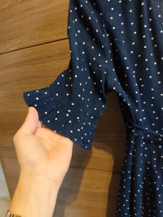 Vestido premamá lunares