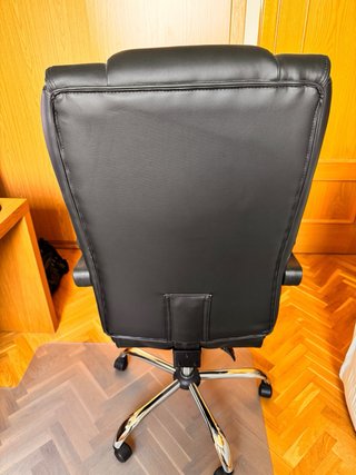 Sillón de director negro