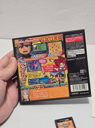 JP Inazuma Eleven 2 Tormenta de Fuego Nintendo DS