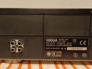 Pletina Reproductor Cassette HiFi YAMAHA KX-393