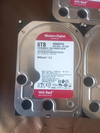 3x Discos Duros Western Digital Red 6TB