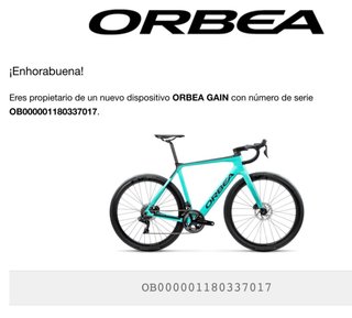 Bicicleta de carretera ORBEA GAIN