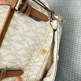 Bolso Michael Kors Piel Beige y Marrón